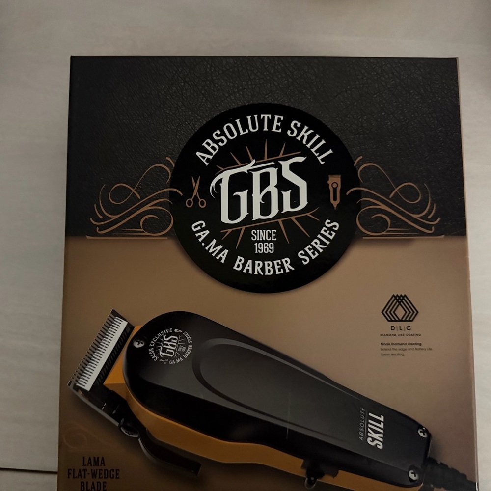 Gianni Bini Men’s Hair Clipper in Black and Gold